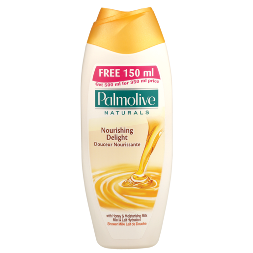 Palmolive Naturals Nourishing Delight With Honey & Moisturising Milk Shower Gel 500ml