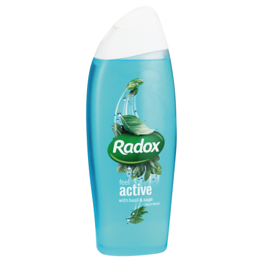 Radox Feel Active With Basil & Sage Bodywash 400ml