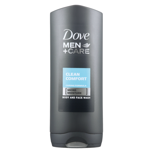 Dove Men+Care Clean Comfort Body & Face Wash 400ml