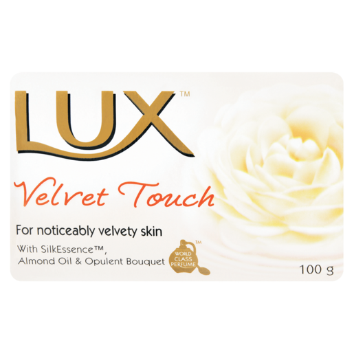 Lux Velvet Touch Bath Soap Bar 100g