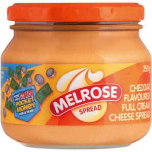 Melrose Cheddar Cheese Spread 250g