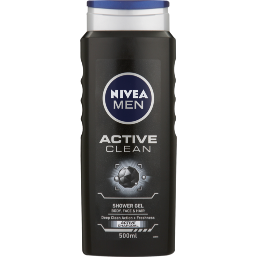 Nivea Men Active Clean Shower Gel 500ml