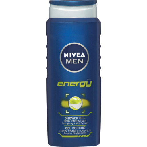 Nivea Men Energy Shower Gel 500ml