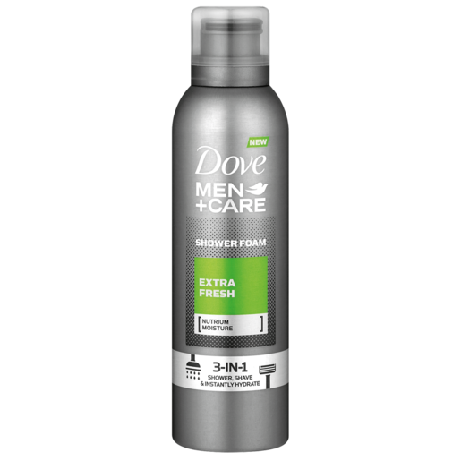 Dove Men+Care Extra Fresh Shower Foam 200ml