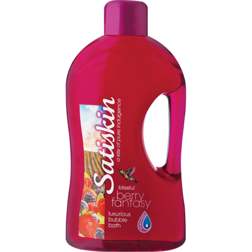 Satiskin Blissful Berry Fantasy Luxurious Bubble Bath 2L