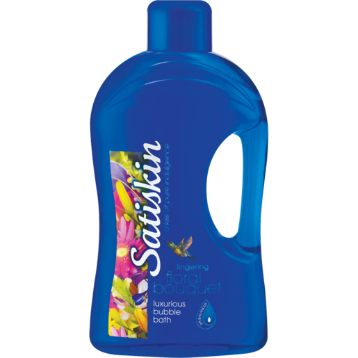 Satiskin Lingering Floral Bouquet Luxurious Bubble Bath 2L