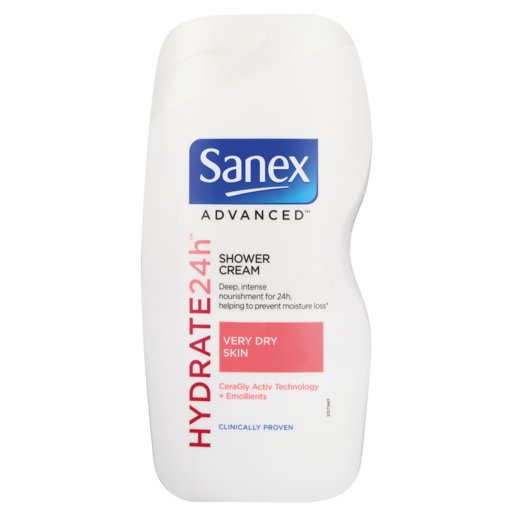 Sanex Hydrate 24H Shower Cream 500ml