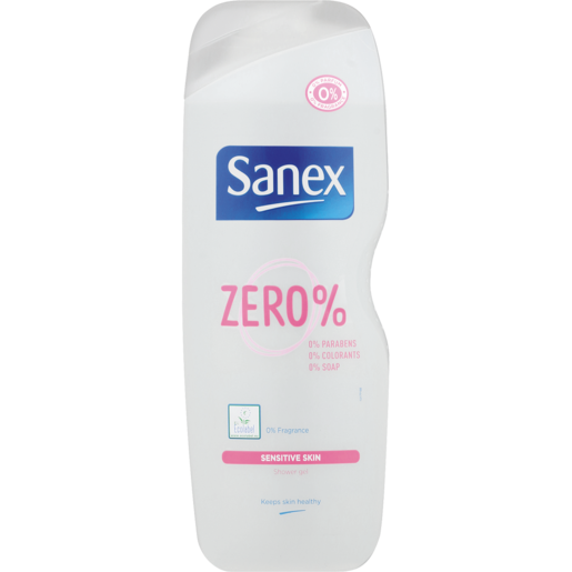 Sanex Zero % Sensitive Skin Shower Gel 750ml