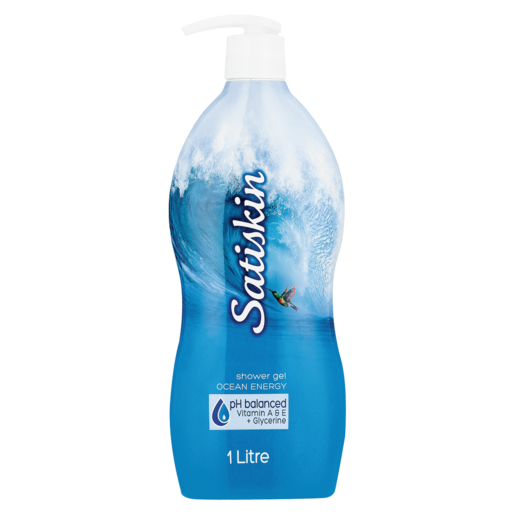 Satiskin Ocean Energy Shower Gel 1L