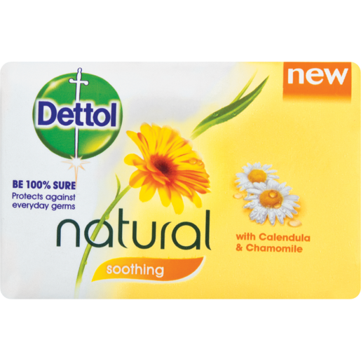 Dettol Natural Soothing Bath Soap Bar 175g