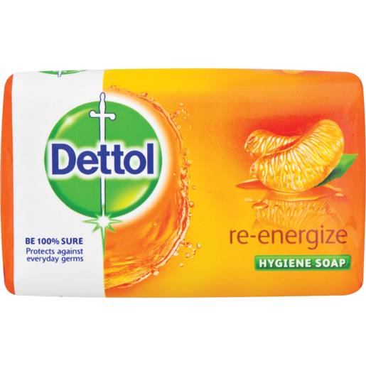 Dettol Re-Energize Bath Soap Bar 175g