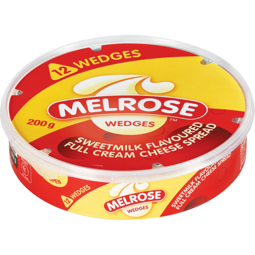 Melrose Sweetmilk Cheese Wedges 200g