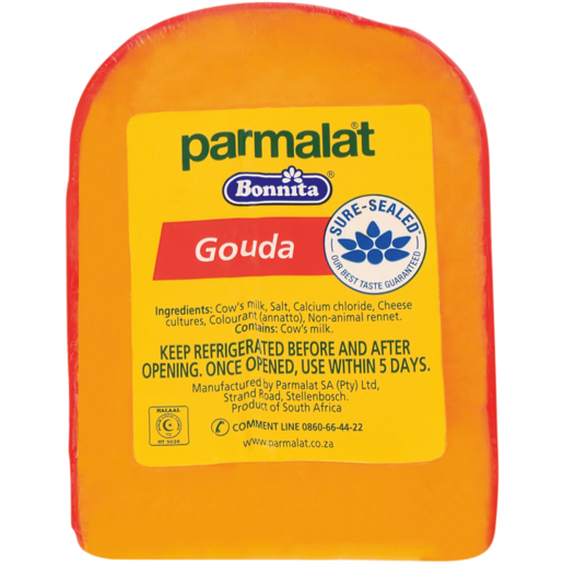 Parmalat Bonnita Sure Seal Gouda Cuts Cheese Per kg