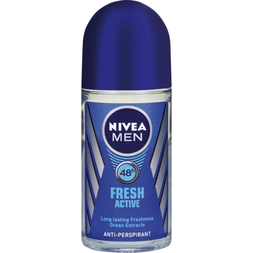 Nivea Men Fresh Active Anti-Perspirant Roll-On 50ml