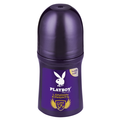 Playboy London Knights Mens Anti-Perspirant Roll-On 50ml