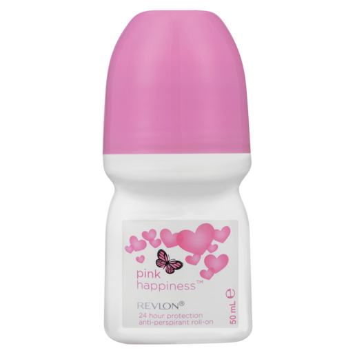 Revlon Pink Happiness Ladies Anti-Perspirant Roll-On 50ml