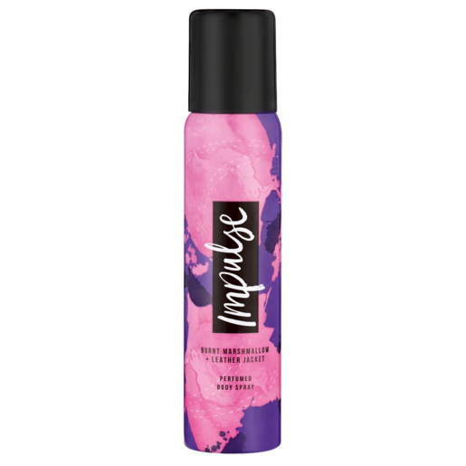 Impulse Burnt Marshmallow & Leather Jacket Perfumed Body Spray 90ml