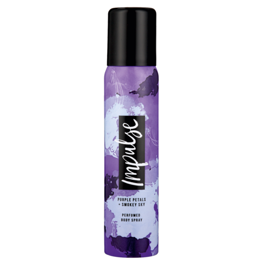 Impulse Purple Petals & Smokey Sky Perfumed Body Spray 90ml