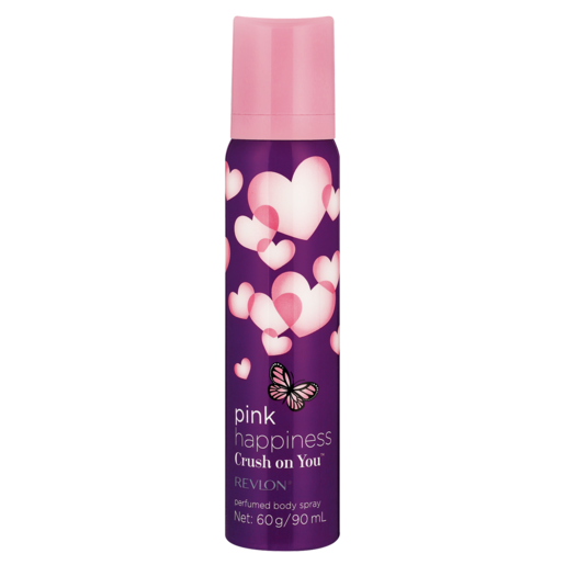 Revlon Pink Happiness Crush On You Ladies Body Spray 90ml