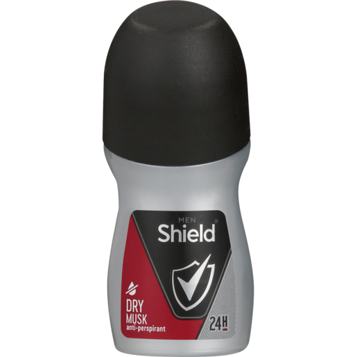 Shield Men Dry Musk Anti-Perspirant Roll-On 50ml