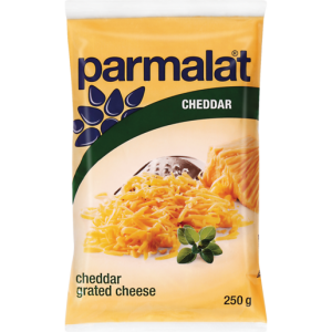 Parmalat Grated Cheddar Cheese Pack 250g