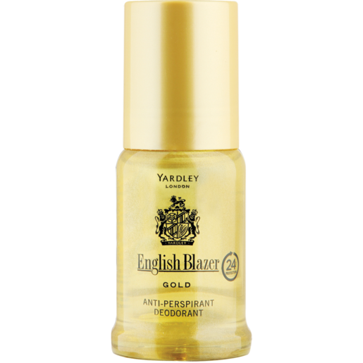 Yardley English Blazer Gold Anti-Perspirant Roll-On 50ml