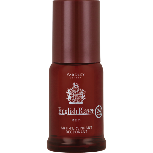 Yardley English Blazer Red Anti-Perspirant Roll-On 50ml