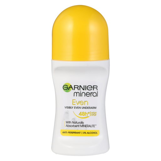 Garnier Mineral Even Anti-Perspirant Roll-On 50ml