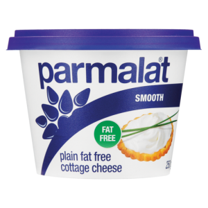 Parmalat Plain Fat Free Smooth Cottage Cheese 250g