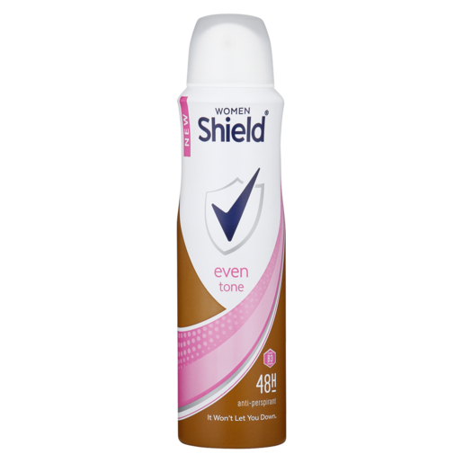 Shield Even Tone Ladies Anti-Perspirant Body Spray 150ml