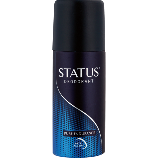 Status Pure Endurance Body Spray Deodorant 130ml