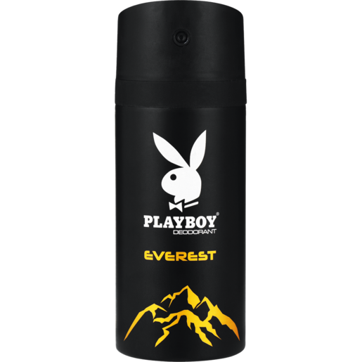 Playboy Everest Mens Aerosol Deodorant 150ml