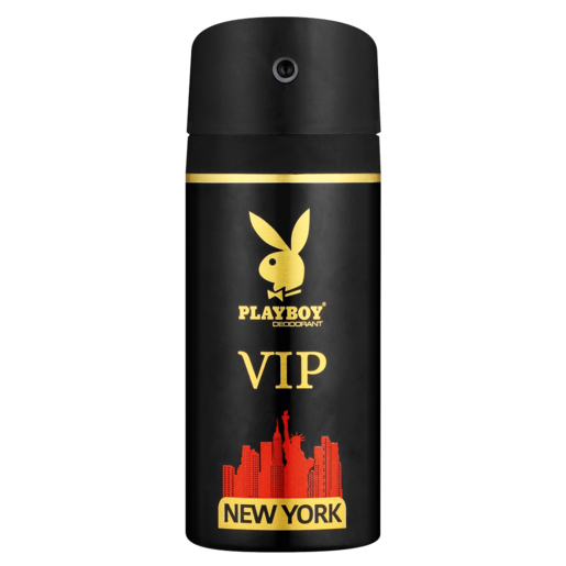 Playboy Mens VIP New York Deodorant 150ml