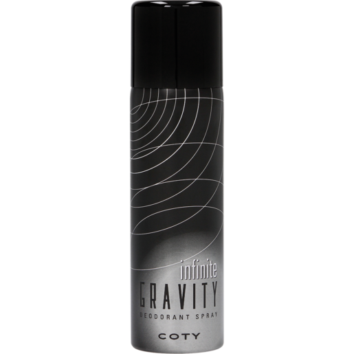 Coty Gravity Infinite Men's Deodorant Spray 120ml