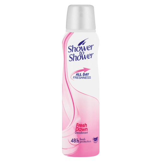 Shower To Shower Fresh Dawn Ladies Deordorant 150ml