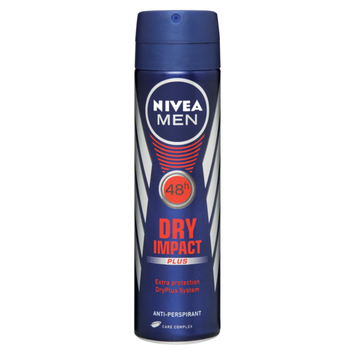 Nivea Men Dry Impact Plus Anti-Perspirant Deodorant 150ml