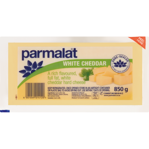 Parmalat White Cheddar Cheese 850g