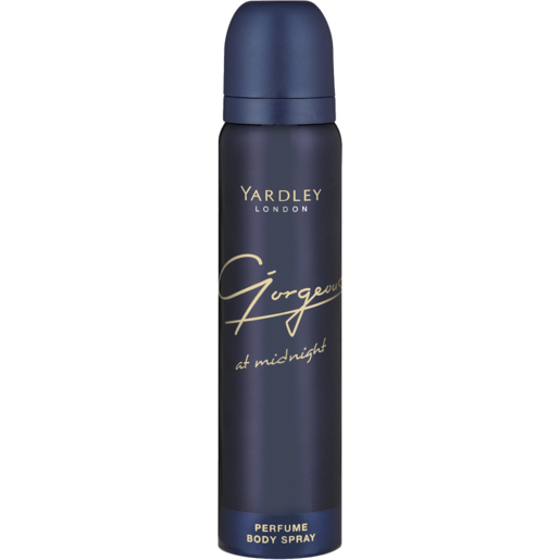 Yardley Gorgeous At Midnight Ladies Aerosol Can 90ml