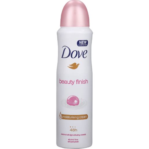 Dove Beauty Finish Ladies Body Spray Deodorant 150ml