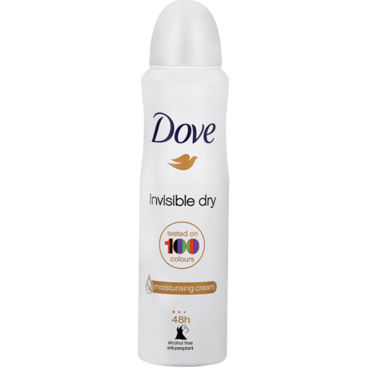 Dove Invisible Dry Ladies Deodorant 150ml