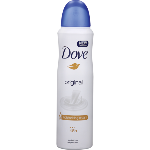 Dove Original Ladies Moisturising Cream Aerosol Anti-Perspirant 150ml