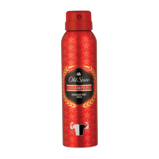 Old Spice Champion Mens Body Spray Deodorant 150ml