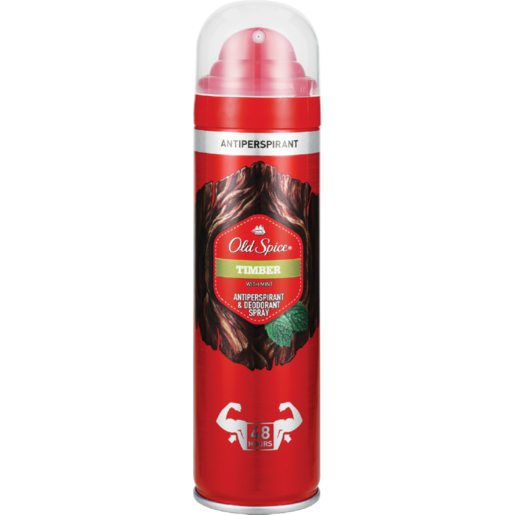 Old Spice Timber Mens Body Spray Deodorant 150ml