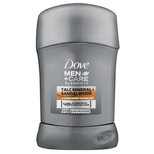 Dove Men+Care Talc Mineral & Sandalwood Deo Stick 50ml