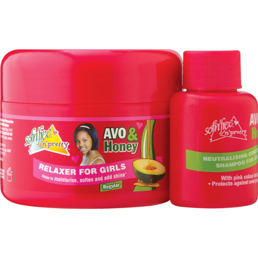 Sofn' Free Avocado & Honey Relaxer & Shampoo 250ml