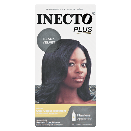 Inecto Plus Black Velvet Hair Colour 50ml