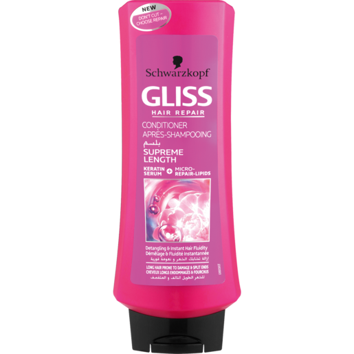 Schwarzkopf Gliss Supreme Length Conditioner 400ml