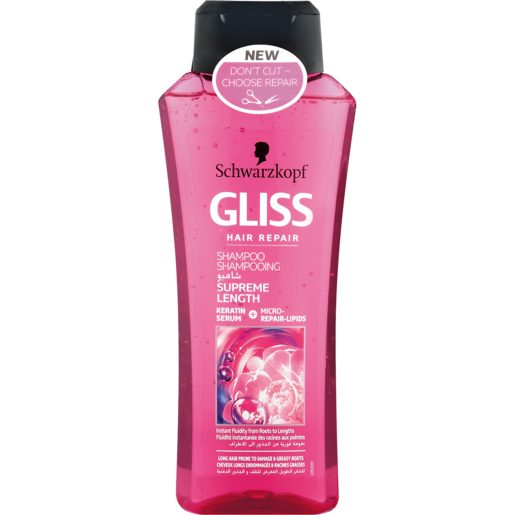 Schwarzkopf Gliss Supreme Length Shampoo 400ml