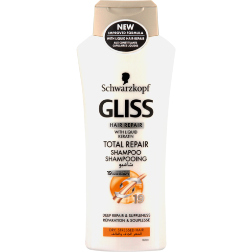 Schwarzkopf Gliss Total Hair Repair Shampoo 400ml