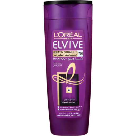 L'Oreal Elvive Keratin Straight Shampoo 400ml